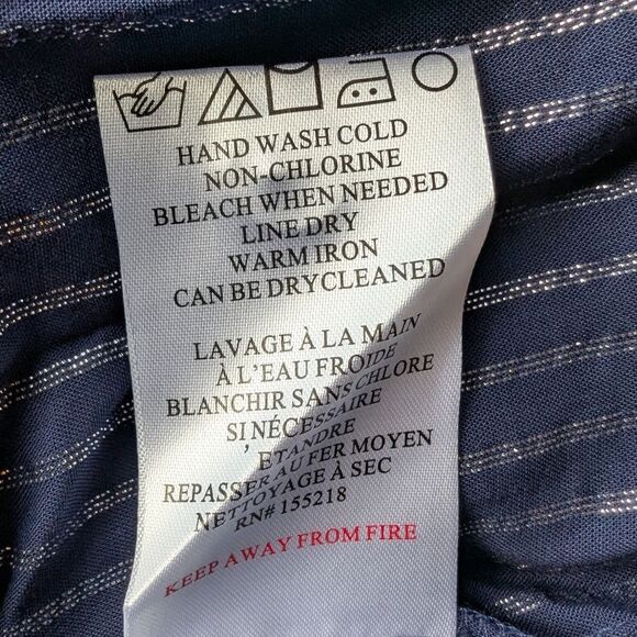 WILDFANG nwt Empower Pinstripe Shirt Dress Size M - Picture 15 of 16